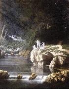 Edwin Austin Abbey Fairies Spain oil painting artist